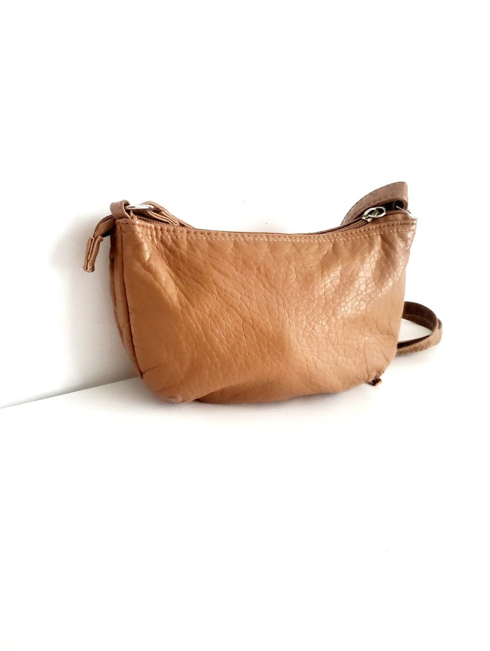 Claire's Tan Crossbody Shoulder Bag